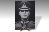 Schieferplatte - Erwin Rommel - XXL Format