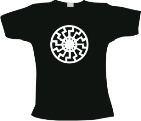 Frauen T-Shirt - Schwarze Sonne Frauen T-Shirt - Schwarze Sonne