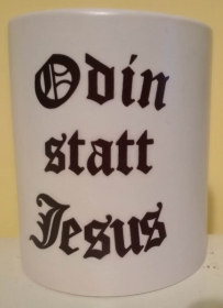 Zaubertasse - Odin statt Jesus Zaubertasse - Odin statt Jesus