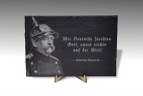 Schieferplatte - Otto von Bismarck