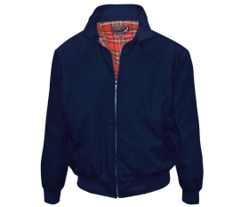 Harrington Jacke - unbedruckt - navy