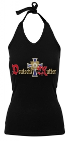 Frauen Neckholder Top - Deutsche Mutter Frauen Neckholder Top - Deutsche Mutter