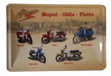 Blechschild - Simson Moped - Oldie - Flotte - BS098 (130)