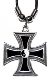 Halskette - Eisernes Kreuz - Yin&Yang