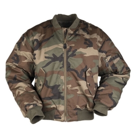 Jacke - Bomberjacke MA1 - Woodland