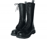 Schuhe - 20 Loch - KB - Schwere Stiefel mit Stahlkappe - schwarz