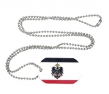 Halskette - Dogtag - Reichsadler SWR
